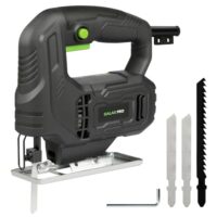GALAX PRO 400W Stichsägen, 3000 U/min, ±45° Winkelschnitt, Feststellknopf, für Holz und Metall geeignete Klingen