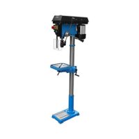 GÜDE Säulenbohrmaschine, hochwertige Bohrmaschine für Stand- und Ständerbohrbetrieb, 800 Watt Motorleistung