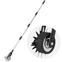 Effektiver Rasenkantenschneider mit verbesserter Stiel und 3-teiligem Edelstahlgriff, ideal für Rasenpflege und -trimming