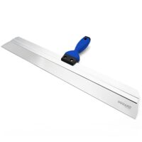 HOGARD Flächenspachtel aus Rostfreiem Stahl mit Weichem und Ergonomischem Griff - Perfektes Spachtelwerkzeug für Heimwerker und Bauarbeiten