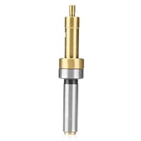 Mechanischer Kantenfinder, Edelstahl, Zylinderschaft, 10 mm Schaftdurchmesser, 8,5 cm Gesamtlänge, für Metall, Kunststoff und Holz