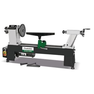Holzstar Drechselbank DB 460 XL Vario, hochwertiges Werkzeug für Heimwerker und Profis, Drehdurchmesser bis zu 305 mm, stufenlose Drehzahlregelung in drei Geschwindigkeitsstufen, verwindungssteife Graugussmaschinenbett