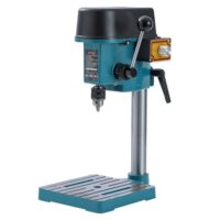 Mini-Tischbohrständer 100W mit voll einstellbarer Geschwindigkeit und 6-mm-Bohrfutter für Holz, Metall und Kunststoff