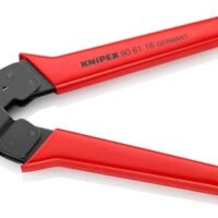 KNIPEX Ausklinkzange mit Kunststoff-Hüllen, 250 mm, brüniert. Sicher und effizient ausklinken von Aussparungen in Kunststoffleisten und -gehäusen bei der Elektro- und Sanitärinstallation
