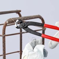 KNIPEX Monierzange mit Kunststoff überzug, schwarz atramentiert, 280 mm