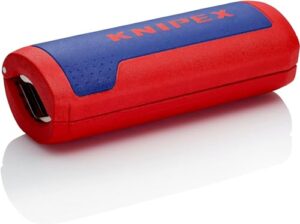 KNIPEX TwistCut Wellrohrschneider 100 mm, Werkzeug, Wellrohr abtrennen, sichere Abtrennung, schnelles Arbeiten