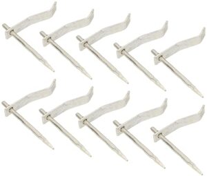 Putzhaken für Befestigung von Putzbrettern am Mauerwerk, 10er Set, 150x130mm
