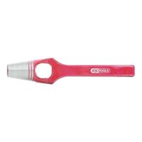 KS Tools Lenker-Locheisen 19mm, Werkzeug für Lochmaschinen mit rot lackiertem Griff und robuster Konstruktion