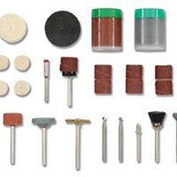 Umfangreiches Bohrmaschinenzubehör-Set mit 105 Teilen für optimale Präzision und Geschwindigkeit.