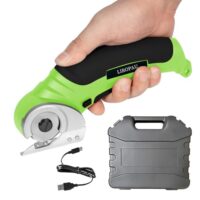 Elektrische Schere von LIROPAU, Akku-Universalschere für Handwerk zum Schneiden von Karton, Leder, Teppich und Blumen. Hochwertige Schnittgeschwindigkeit, lange Haltbarkeit und sicheres Handling.