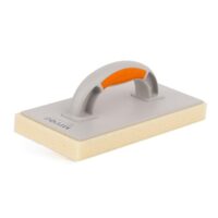 MIVOS Fliesenwaschbrett mit dichtem hochfestem Schwamm - Reibebrett mit 30 mm Hydro-Schwammauflage für Kacheln und Keramikplatten