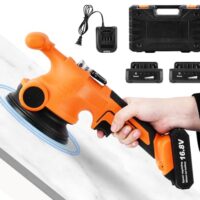 MXBAOHENG Fliesenrüttler mit 2 Akkus, elektrischer Fliesenvibrator für Fliesen und Wandfliesen, 3-stufige Geschwindigkeit, 12.000 VPM