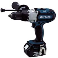 Makita Akku-Schlagbohrschrauber 18 V im Makpac mit 2 Akkus 4,0 Ah + Ladegerät - Leise und vibrationsarmes Bohrgerät für professionelle Projekte