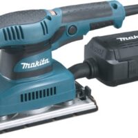 Makita BO3711 Schwingschleifer 93 x 228 mm, Netzstrom - Werkzeug für Heimwerker und Handwerker mit hoher Drehzahl und Anti-Vibrations-System