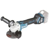 Makita DGA511Z Akku-Winkelschleifer 18 V ohne Akku und Ladegerät, hochwertiger Winkelschleifer für Heimwerker und Handwerker, wartungsfreier Motor mit variablem Drehzahlregler