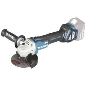 Makita DGA511Z Akku-Winkelschleifer 18 V ohne Akku und Ladegerät, hochwertiger Winkelschleifer für Heimwerker und Handwerker, wartungsfreier Motor mit variablem Drehzahlregler
