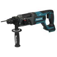 Akku-Bohrhammer Makita DHR241Z, 18 Volt, mit ergonomischem Griff für komfortables Arbeiten
