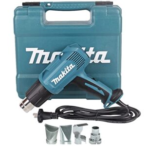 Makita HG5030K Heißluftgebläse Kit 1.600 W, Mittelgröße für Trocknung und mehr
