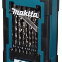 Makita HSS-GS Metallbohrer-Set, 19-teilig, 2,5-7 mm, mit Aufbewahrungsbox - Hochwertiges Werkzeugset für Heimwerker und Handwerker