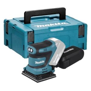 Hochwertiger Makita Schwingschleifer 18 V LXT mit hoher Leistung und Doppelkopfmaschine für verschiedene Anwendungen