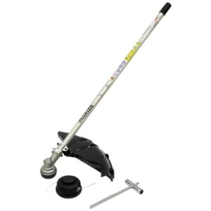 Makita 198768-1 Sensenaufsatz EM404MP, Aufsatz zum Bearbeiten großer Flächen mit Fadenkopf und Messer, passend für Akku-Multifunktionsantrieb UX01G, DUX60, DUX18