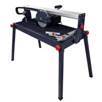 Electrischer Fliesenschneider mit Wasserpumpe und Diamantscheibe für Schnitte bis 920mm und 1200 Watt Leistung