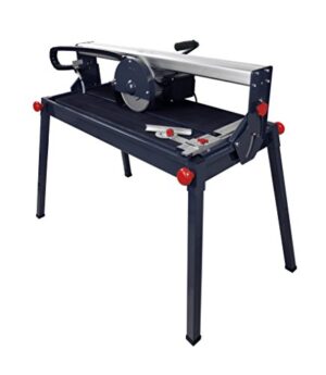 Electrischer Fliesenschneider mit Wasserpumpe und Diamantscheibe für Schnitte bis 920mm und 1200 Watt Leistung