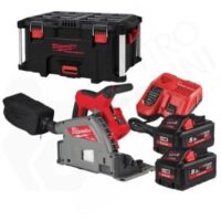 Milwaukee M18FPS55-552P FUEL Akku-Tauchsäge mit robuster Bauweise und sicheren Handling für Heimwerker- oder Profibedarfsanforderungen