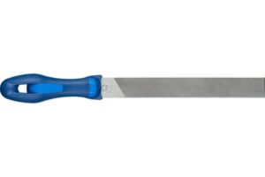 Universal-Schärffeile für Schneidwerkzeuge, PFERD Produkt, 200 mm rechteckig flachstumpf Einhieb H2 auf zwei Seiten mit runden Schmalkanten und Ergonomie-Feilenheft