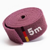 Hochwertiges PICTORIS Schleifvlies für verschiedene Anwendungen, Made in Germany, 5 m x 100 mm, Korn 240, extrem langlebig durch Imprägnierung