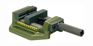 Proxxon 20402 Maschinenschraubstock Primus 100 Backenbreite 100mm Spannweite 75mm, hochwertiger Werkzeug für Heimwerker und Profis