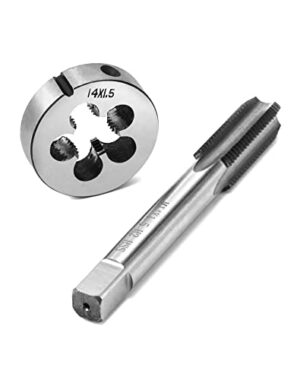 Gewindebohrer M14x1.5mm, Set zum Bohren und Schneiden von legiertem Stahl, Gesenkstahl, Gusseisen, Eisen- und Nichteisenmaterialien