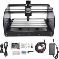 CNC Fräsmaschine 3018-Pro Max, 3 Achsen CNC Fräs-/Graviermaschine mit GRBL Steuerung für DIY Projekte und Engraver