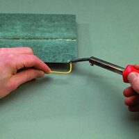 ROTHENBERGER Industrial Lötkolben mit Geräteauflage und CU-Spitze, 100 Watt, für Elektronik, Elektrotechnik und mehr