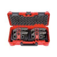 Einpresswerkzeug für Rohre, Pressbacken für 15mm-18mm-22mm-28mm Arbeitsbereich Durchmesser, hochwertiges Einpresswerkzeug mit ausgefeilter Kontur und robustem Design
