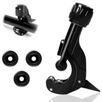 Rohrschneider mit 3 Ersatz-Schneidrad und Entgrater, geeignet für alle gängigen Metalle wie Kupferrohr, Stahl, Edelstahl und Aluminium