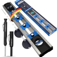 Ergänze die Präzision mit der STONE REEF Elektriker Wasserwaage 40 cm - Eine hochwertige und präzise Wasserwaage für Messungen bei Steckdoseninstallation und Renovierungsarbeiten