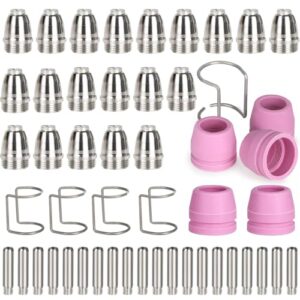 50 Stück Plasmaschneider Schneidbrenner SG-55, AG-60, WSD-60 1,2mm Düsen Zubehör Plasma Zubehör Verbrauchsmaterial Kit