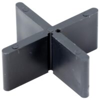 Sanpro Fugenkreuze, Größe 4 mm/Höhe 20 mm, Anzahl 100 Stück für Bodenverlegung von Stein-, Terrassen- und Bodenplatten