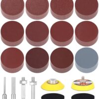 240 Stück Schleifblüten, 50mm 2 Zoll Schleifpapier Polierpad, für Metall, Spiegel, Schmuck, Polieren