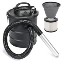Effizienter Aschesauger für Kamine und Feuerstellen, 1200W, Blasfunktion, DUAL Filter System HEPA Staubsauger