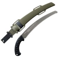 Professionelle Handsäge für die Baumpflege, Silky Zübat Ultimate Professional 330mm mit 7,5-6,5 Zähnen und gebogener Klinge