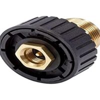 Super Ego Adapter Typ H für Lötbrenner, universal einsetzbar in den USA und Europa, hochwertiger Plastikadapter mit goldener und schwarzer Farbe, ideal für diverse Projekte.