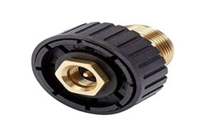 Super Ego Adapter Typ H für Lötbrenner, universal einsetzbar in den USA und Europa, hochwertiger Plastikadapter mit goldener und schwarzer Farbe, ideal für diverse Projekte.