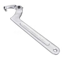 Hakenschlssel fr Motorrad-Reparatur, C-Schraubenschlssel, 51-121 mm, verstellbarer Hakenschlssel, Chrom-Vanadium, Werkzeug fr Motorrad-Reparatur