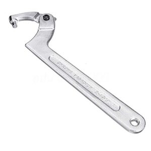 Hakenschlssel fr Motorrad-Reparatur, C-Schraubenschlssel, 51-121 mm, verstellbarer Hakenschlssel, Chrom-Vanadium, Werkzeug fr Motorrad-Reparatur