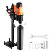 Leistungsstarkes Kernbohren für Beton, Ziegel und Marmor mit 3200 W Motor, Nass- und Trockenanwendung, tragbares Griffdesign und professionelles Zubehör.