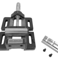 Hochwertiger Maschinenschraubstock 80 mm Backenbreite für Tischbohrmaschinen zum Heimwerken oder professionellen Einsatz