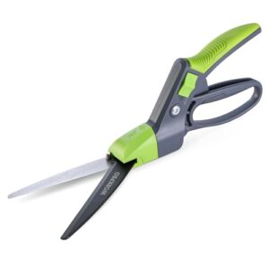 Ergonomische Rasenmähmaschine mit 360° Drehfunktion, 14-stellige Anpassungsmöglichkeiten, sicherer Griff und beschichtete Klinge für langfristigen Gebrauch bei der Rasenpflege