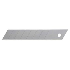 Wolfcraft Abbrechklingen 18 mm mit 8 Segmenten, in Aufbewahrungsbox 4181000, silber - Abbrechmöglichkeit für Heimwerkerarbeiten